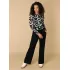 Jersey pants black Rayna